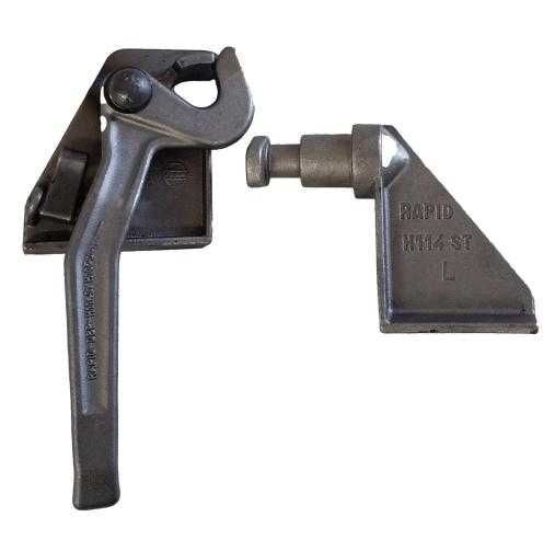 Zamknięcie burty do wywrotki typ Meiller H114 ST L/P