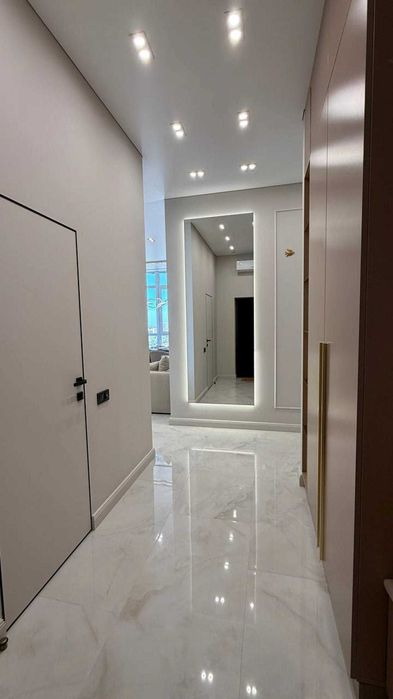 2к + Кухня гостиная ЖК Атмосфера Торг Вид на море Дизайнерский ремонт