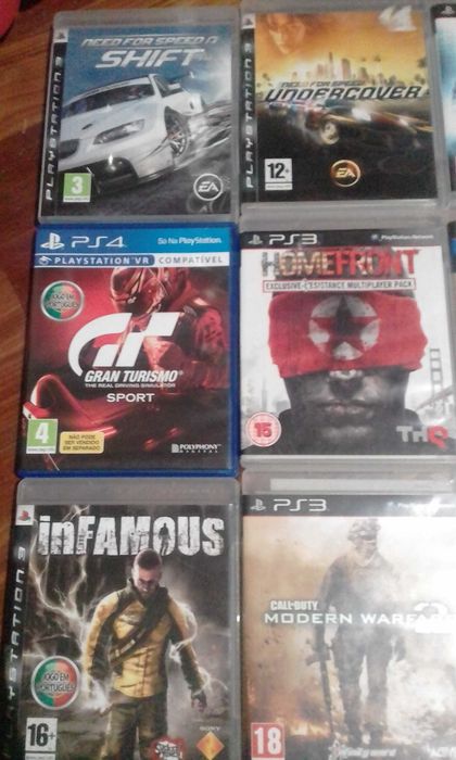 Jogos ps3 usados