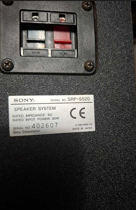 Colunas Sony SPR-S520