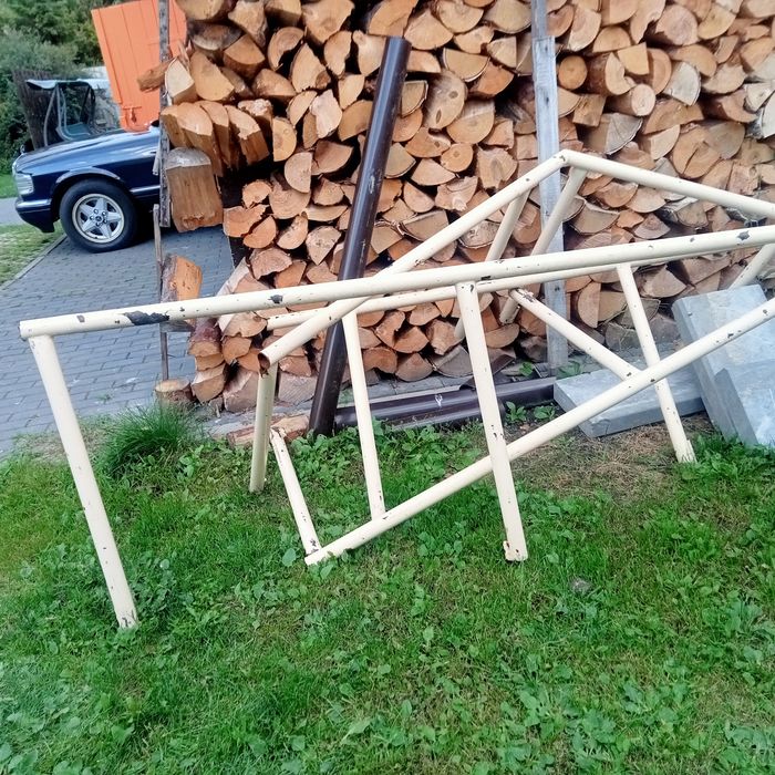 Barierki poręcze stalowe  z demontazu