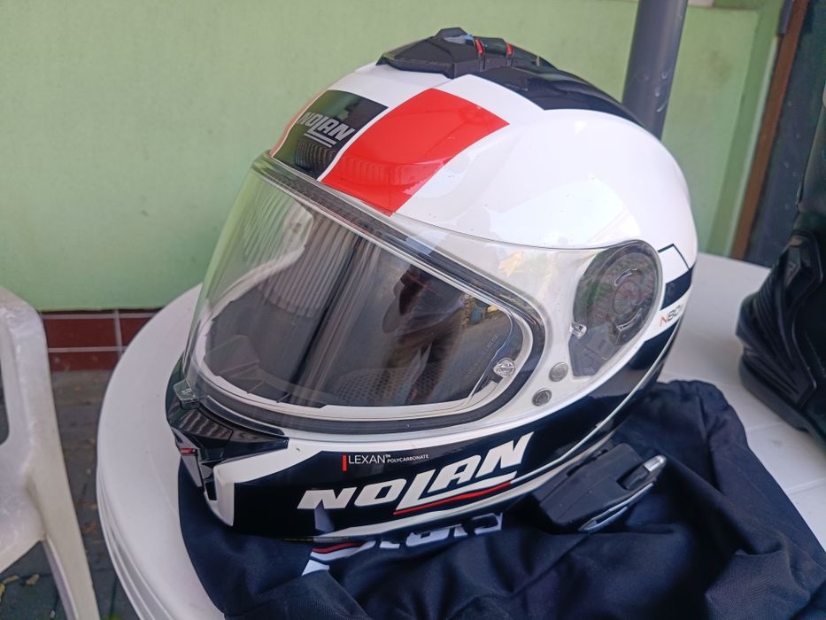 Kask Nolan N80-8 z interkomem  Buty Rebelhorn 43
