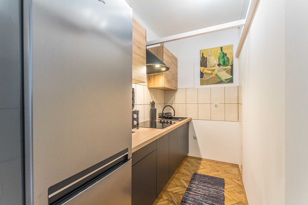 Kazimierz - Gazowa - 2 pokoje + kuchnia - boczny widok na Wisłę