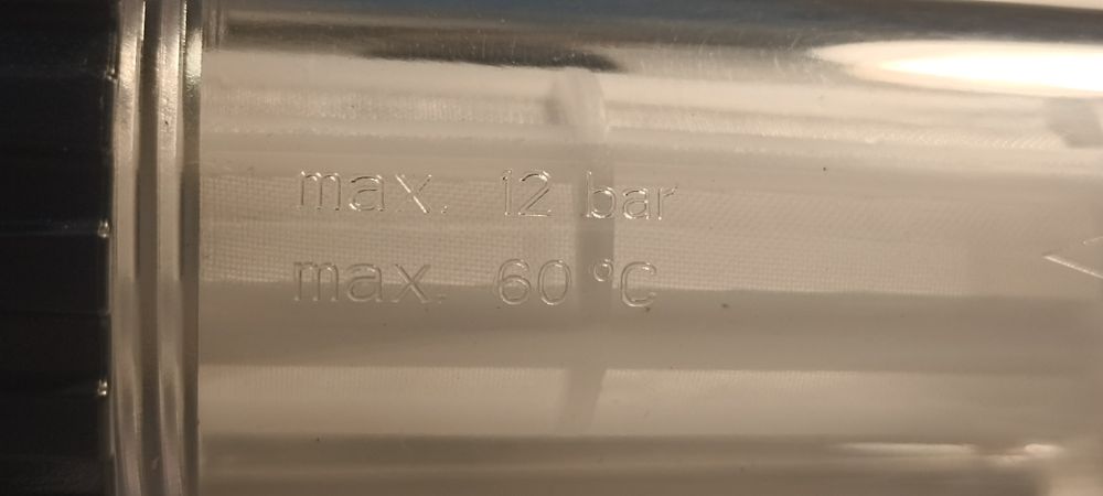Filtro para máquina de alta pressão