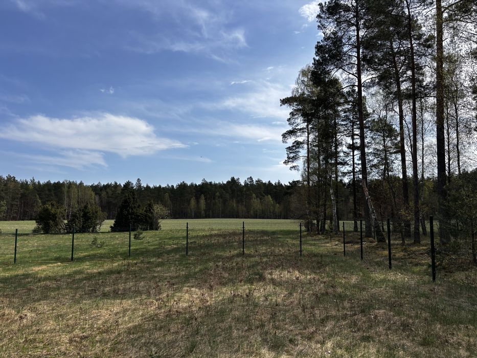 Działka budowlana 1236 m² | Kłączno | Warunki zabudowy | Ogrodzona | Blisko jeziora - Mehr