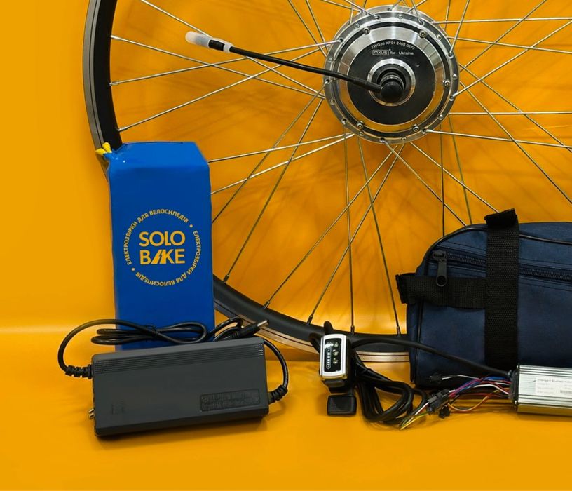 Електронабір для велосипеда 350w 36v 7ah 27.5’, набір для електровело