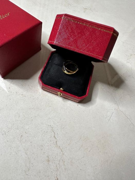 Каблучка кольцо Cartier Trinity