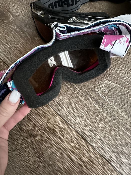 Лижна маска, сноубордична Uvex GreyPink ski,Alpina Bonfire Quattroflex