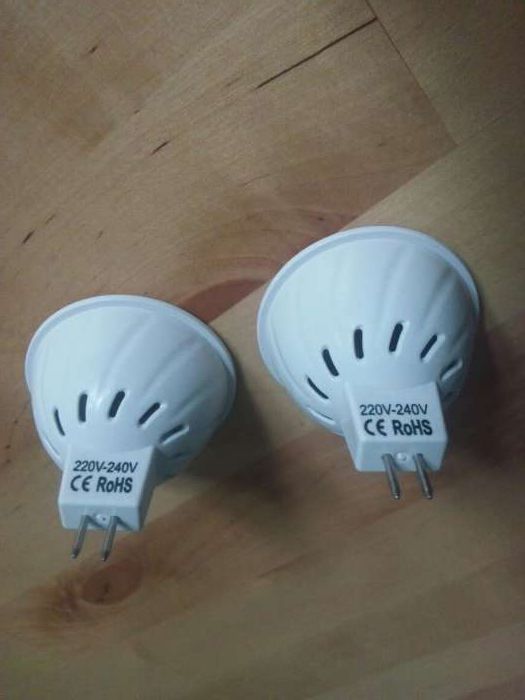 12x Lâmpadas LED MR16 220V-240V