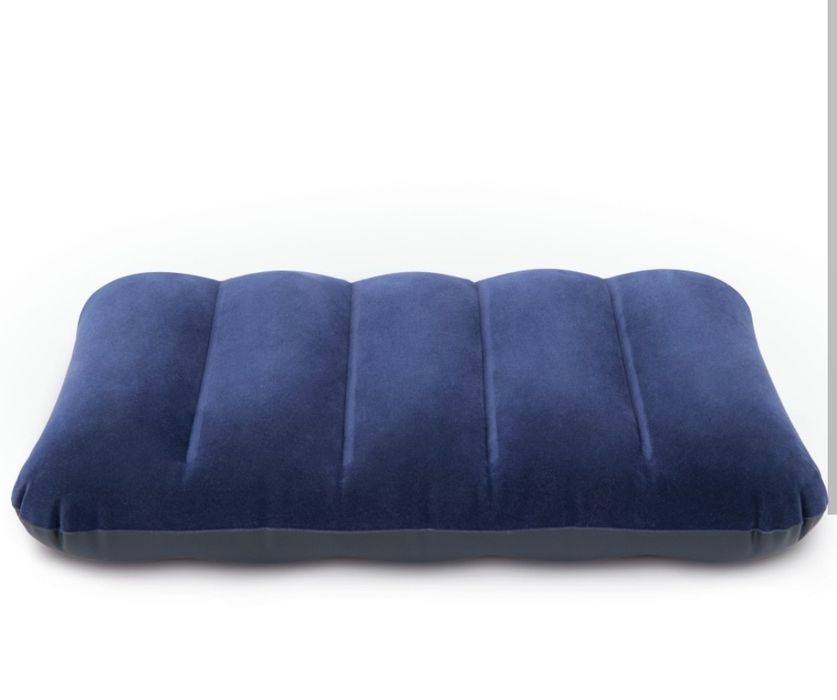 Dmuchana poduszka podróżna turystyczna  44x32 do namiotu / samolotu