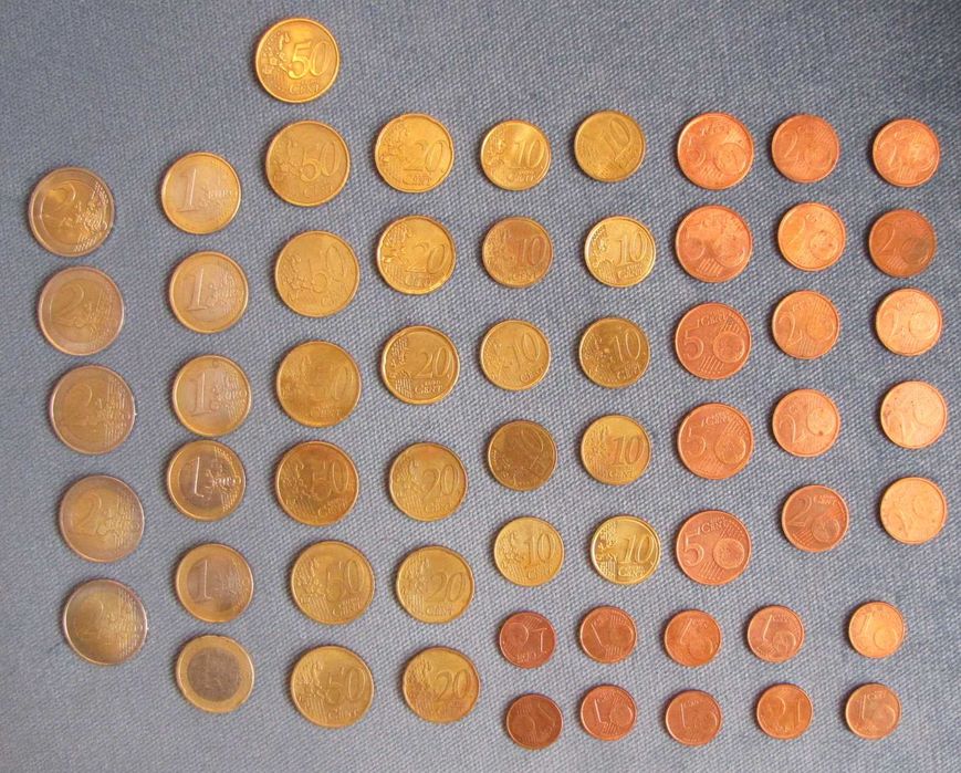 Монеты EURO обменяю по номиналу на банкноту.