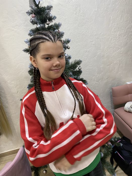 Брейды- косы по голове с канекалоном и без, брейды в хвост