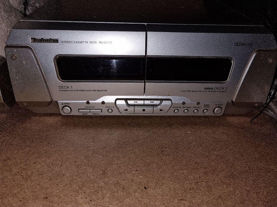 Sprzedam technics rs-dv170, korektor graficzny, odtwarzacz płyt,i odtwarzacz kaset
