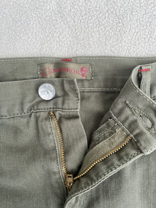 Długa midi spódnica khaki S Cimarron