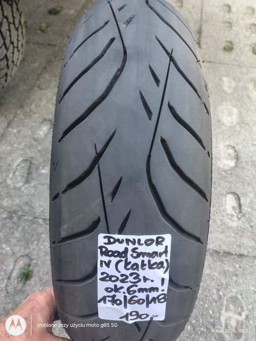 170/60/18 Dunlop 180/55/17 120/70/17 140/80/17 130/70/16 170/80/15 110/90/18