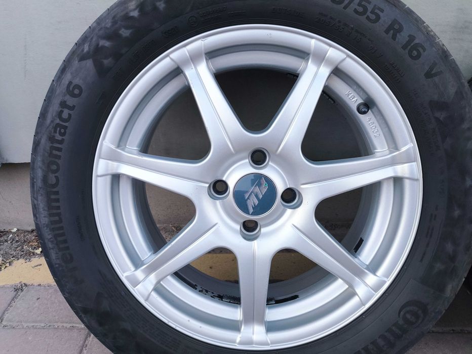 Диски PLW R16 4x100 Renault Megane Scenis Opel Nissan Kia Hyundai VW Toyota.