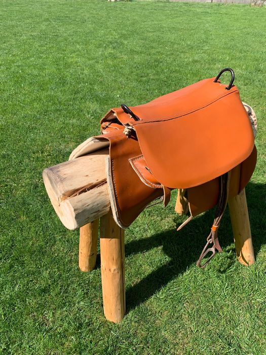 Sprzedam siodło skórzane + kantar gratis