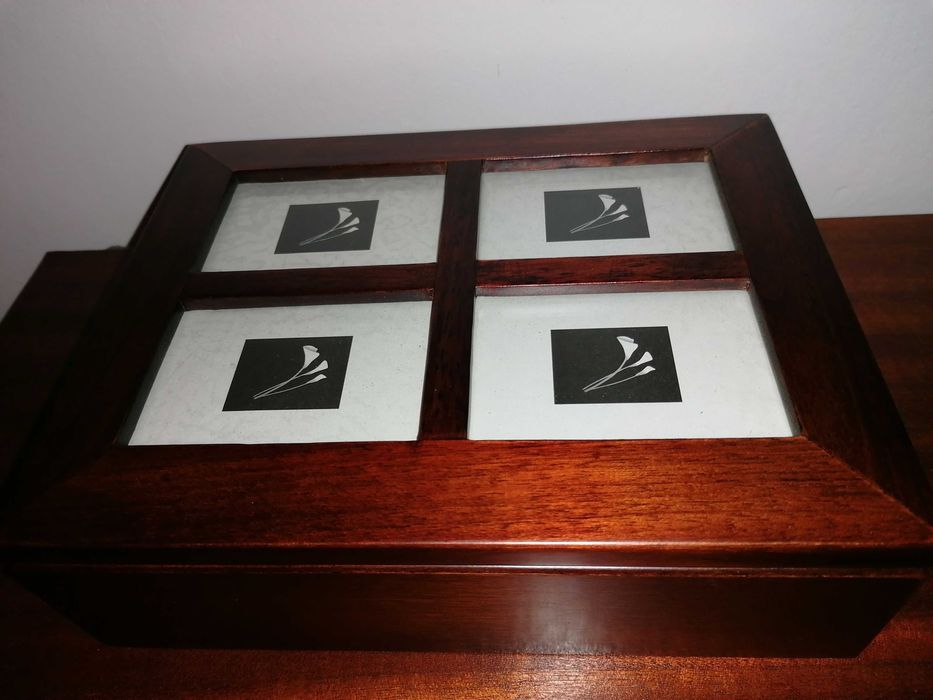 Guarda jóias em madeira