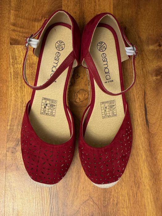 Sandały na koturnie espadryle koturny sandałki buty buciki Esmara 41