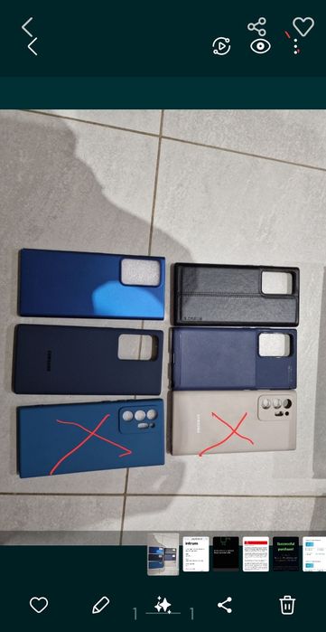 Vendo capas samsung note 20 ultra