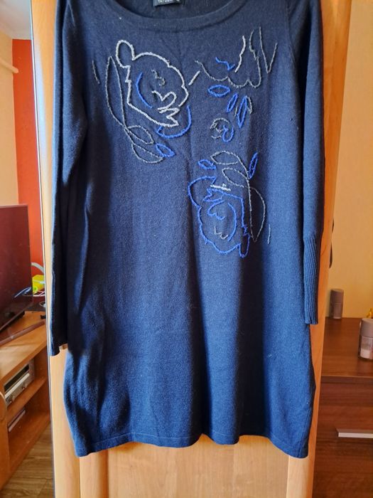 Tunika granatowa. Firma  Tatuum. Rozmiar 42