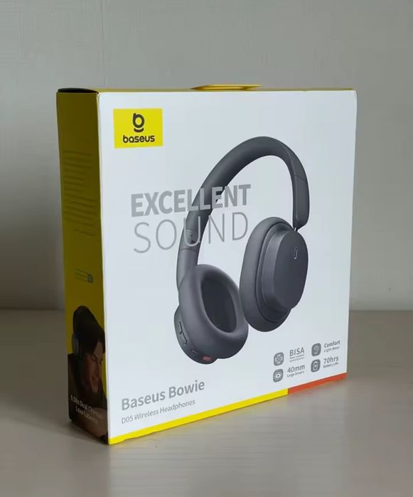 Наушники Baseus Bowie  H1s, Bowie D 05 grey