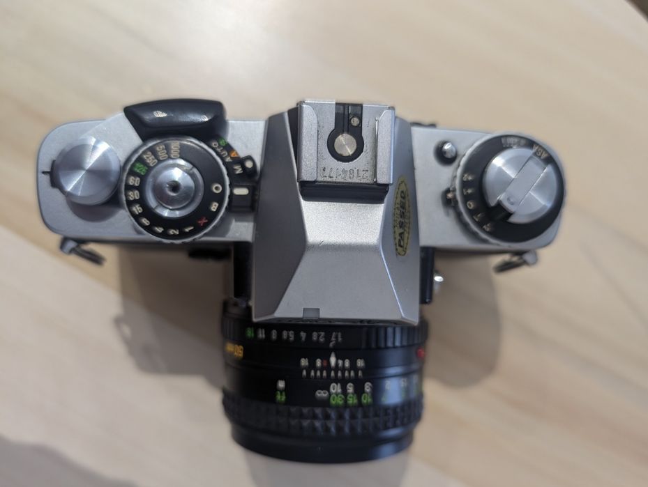 Minolta XD7 Máquina Fotográfica Analógica + duas lentes