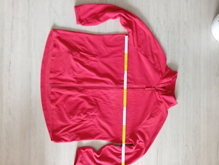 Damski czerwony polar roz 44