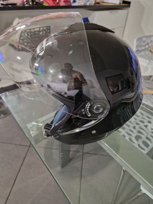 Capacete mota novo