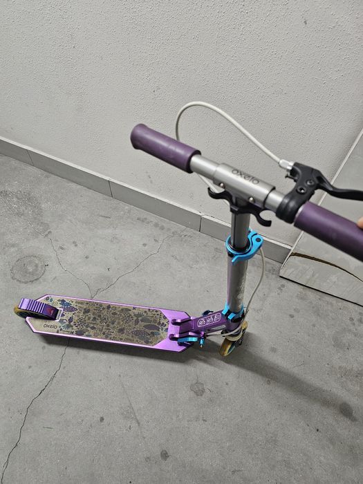Trotinete oxelo roxa