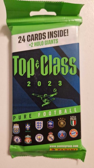 KARTY PANINI TOP Class 24 karty 2 Holo FAT PACK