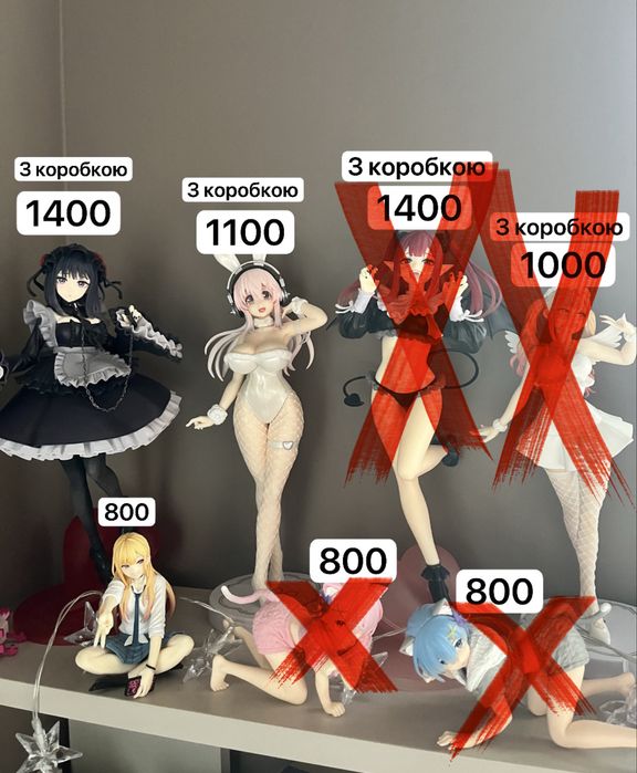 Продам аніме фігурки