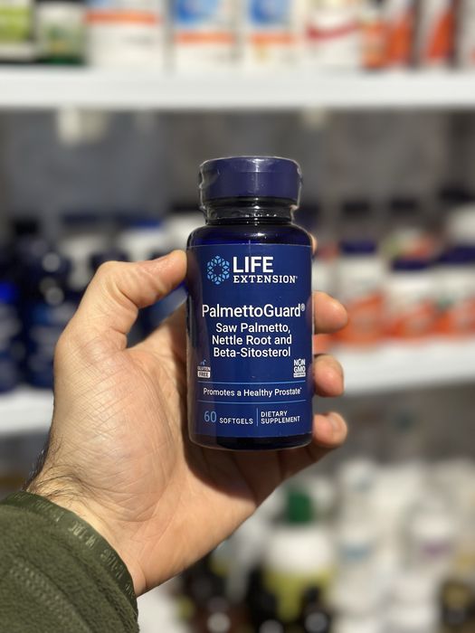 PalmettoGuard®, пальметта, корінь кропиви та бета-ситостерол 60 капсул