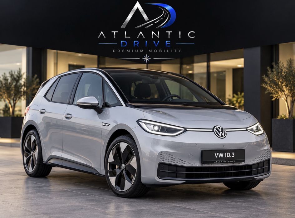 Volkswagen ID.3 100% Elétrico | Aluguer TVDE | 250 €/semana