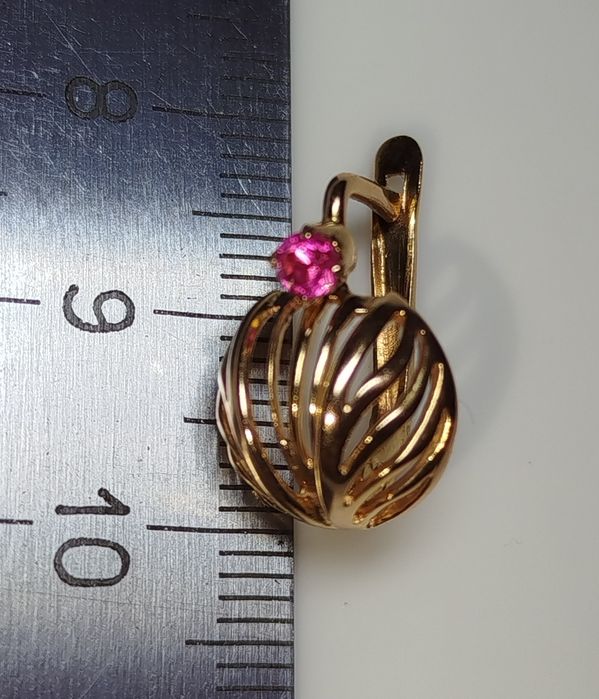 Золотые серьги СССР Золоті радянські сережки