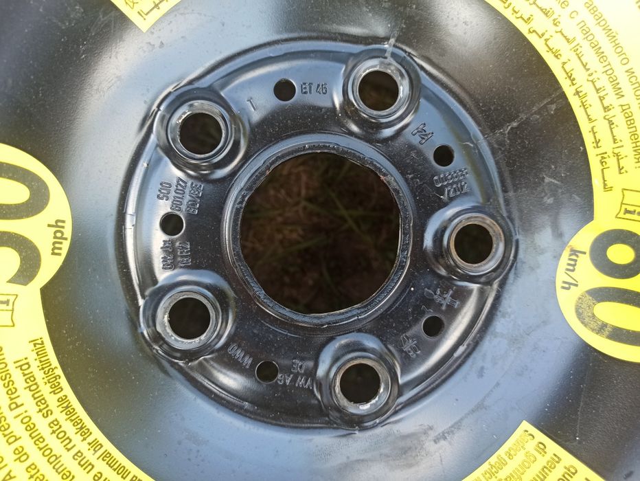Запасные колеса Фольксваген Шкода новые 205/55/16 5/112 Dunlop, Continental