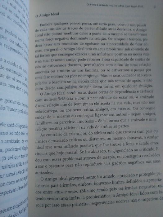 Quando a amizade nos faz sofrer