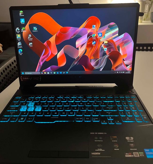 Laptop gamingowy Asus Tuf gaming F15