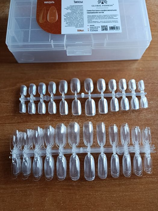 Типсы и верхние формы для ногтей