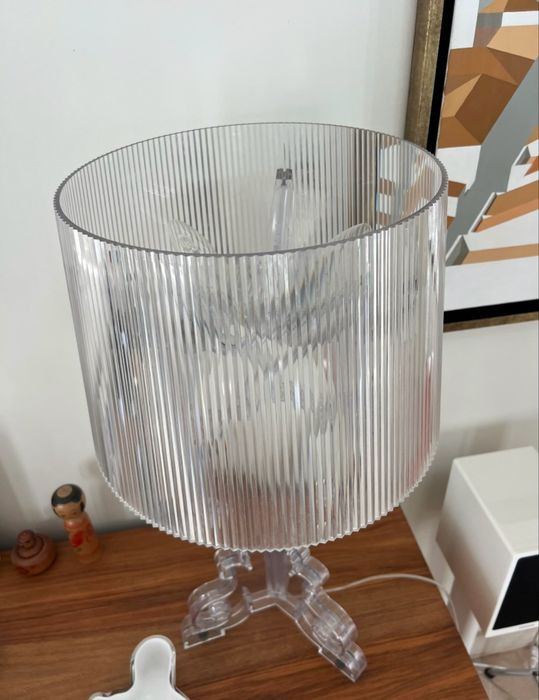 Candeeiro Kartell Bourgie transparente