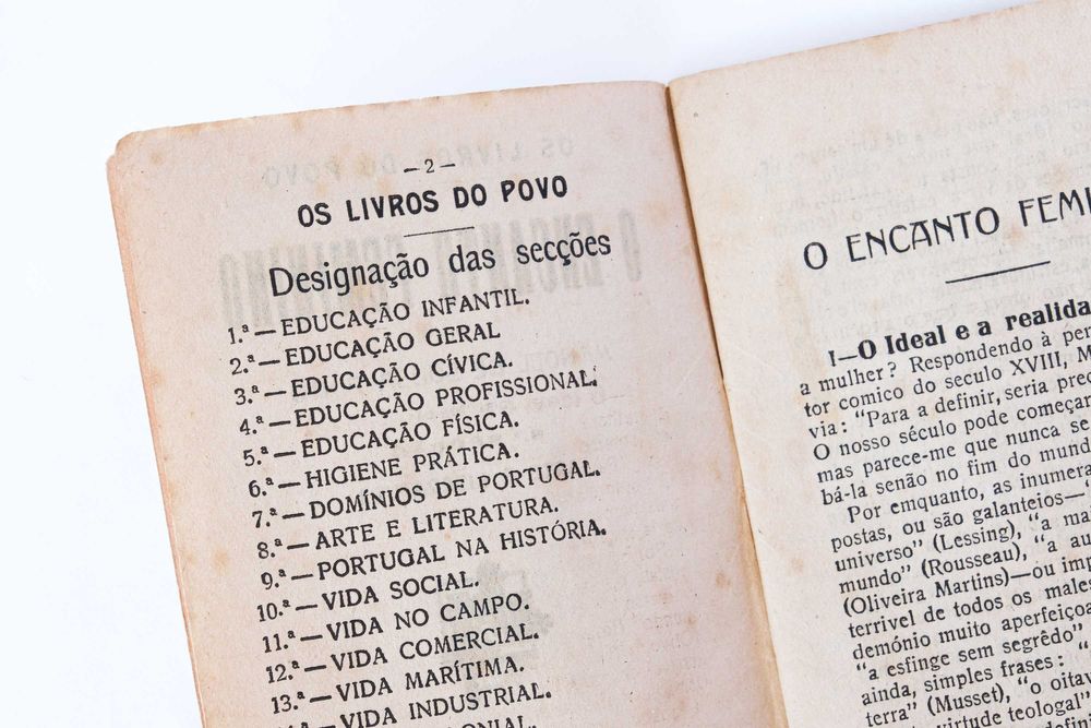 O Encanto Feminino - Manoel de Sousa Pinto, Livraria Profissional