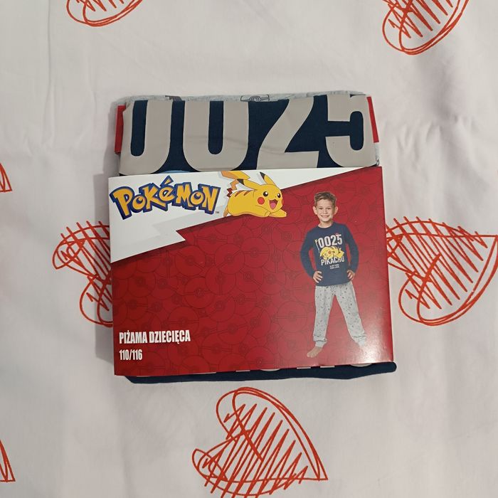 Nowa piżama chłopięca Pokemon 110/116