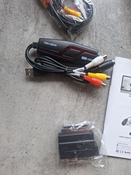 Zestaw usb audio video grabber