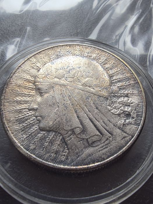 10 zl glowa kobiety 1932 rok