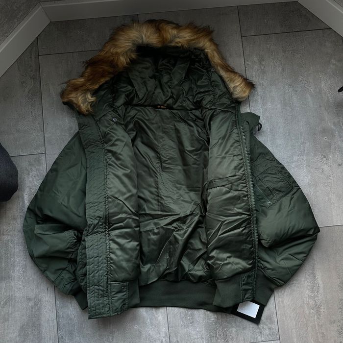 Аляска бомбер МА-1 куртка хакі камо с мехом опиум opium racer sk8 y2k