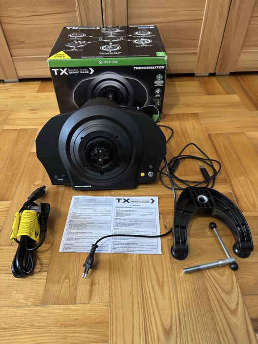 Thrustmaster zestaw do simracingu r383 t3pa th8a tx servo base bobtech