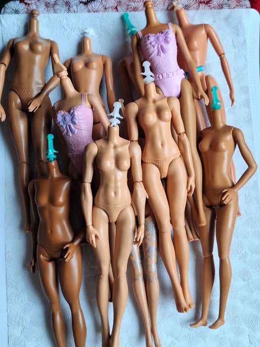 Лялькові тіла та голови Барбі, оригінал Mattel, Barbie гібридизація