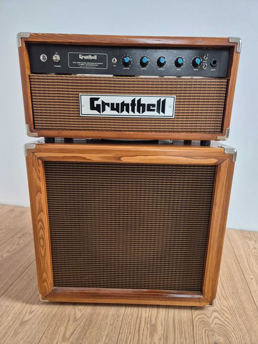 Lampowy wzmacniacz gitarowy Grunthell + głośnik (jak Mesa Boogie)