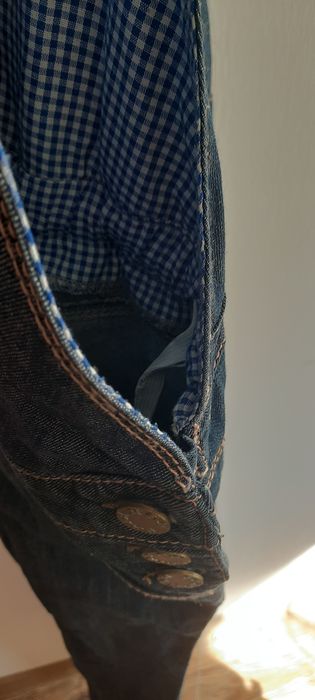 Джинсовый комбинезон для беременных демисезонный 42 44 S