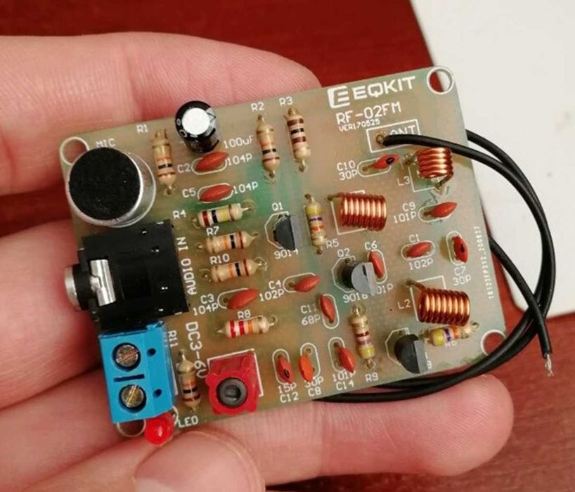 Мікрофон - трансміттер і передавач радио микрофон на ФМ частотах (3в1)